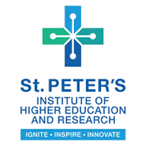 St. Peter’s Institute of Higher Education & Research, Avadi, Chennai.